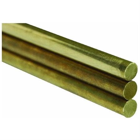 Brass Rod Stock x 3 ft 5/16 in PK3 Brass Rod Stock x 3 ft 5/16 in PK3